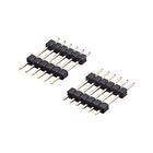 Pcb 1.27 / 2.0 / 2.54mm Female Pin Header Connector Straight Single Row 1 To 40pin