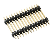 Gold Plated 0.8U Pin Header Connectors PA6T Insulation Plastic