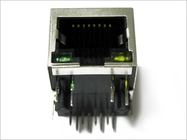 10p8c PoE+ Rj45 Jack Connector 1000 Base-T 1 Port With Magnetics