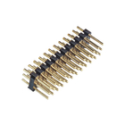 2.54mm pin header dual row straight customized waterproof shenzhen factory pin header