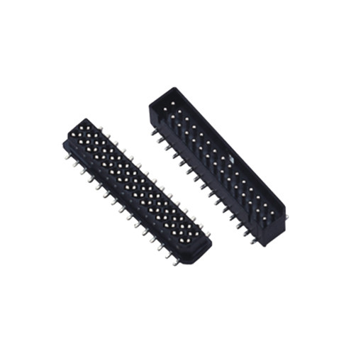 0.8mm Pitch Pcb Board To Board Surface Mount Pcb Board Connectors Black 10p