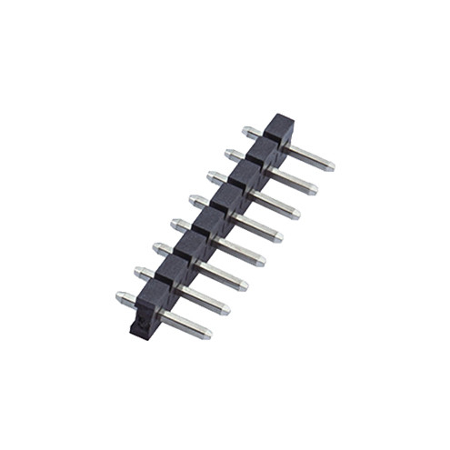 Nickel Plating 40 9 Pin Header Connectors 1.27mm Single Row Smt Type