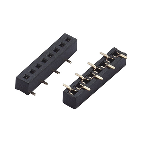 80 Pins 1.27mm Female Pin Header Connector Single Row Dual Row